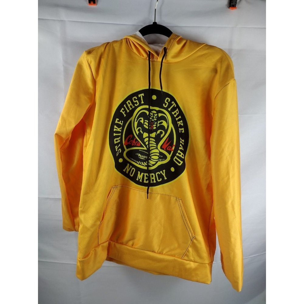 Cobra Kai- Hoodie Size L AOP Polyester See Photos